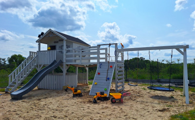 Zestaw Sahara szaro-biały